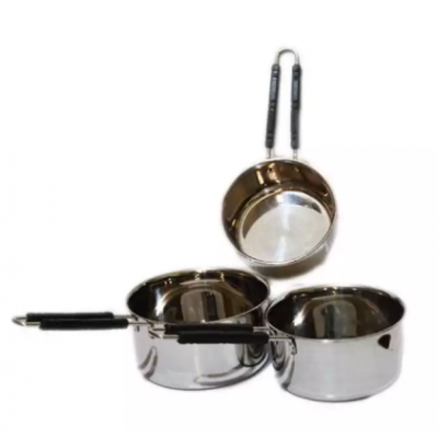 Stainless Steel Sauce Pan Set Of 3